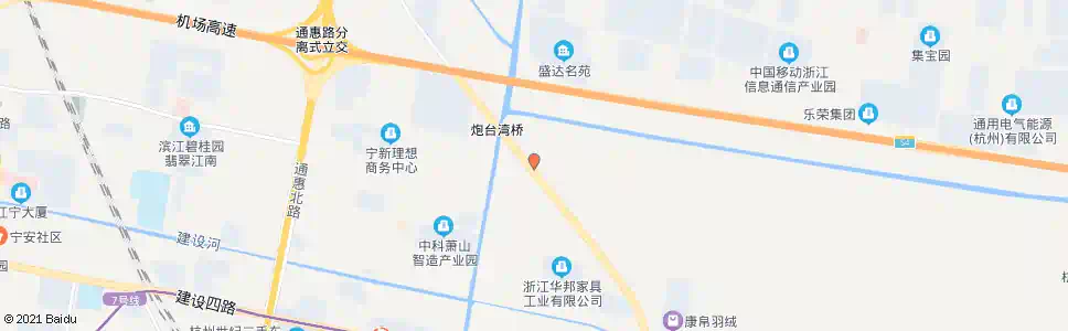 杭州炮台湾_公交站地图_杭州公交_妙搜公交查询2025