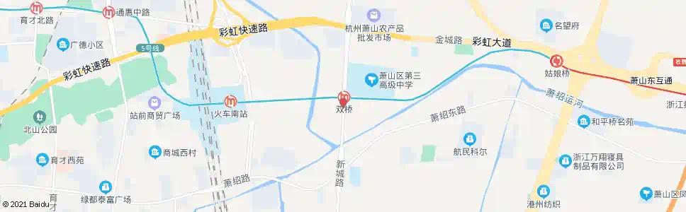 杭州华利实业集团_公交站地图_杭州公交_妙搜公交查询2025