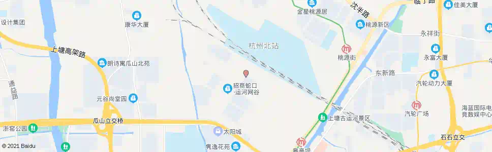 杭州皋亭新苑_公交站地图_杭州公交_妙搜公交查询2025