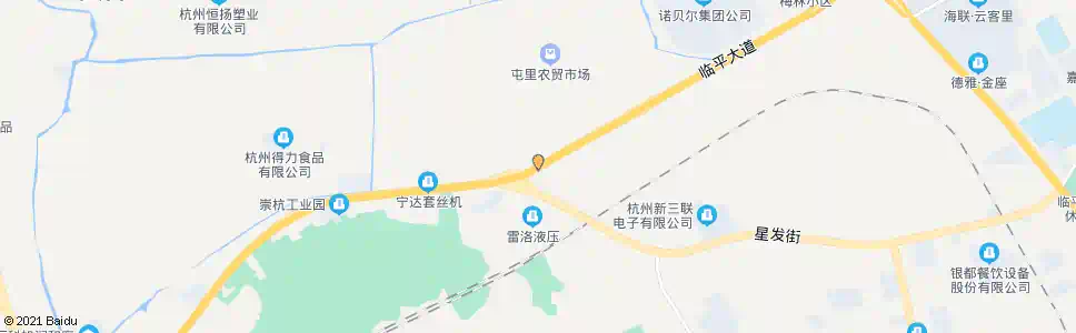 杭州屯里村口_公交站地图_杭州公交_妙搜公交查询2025