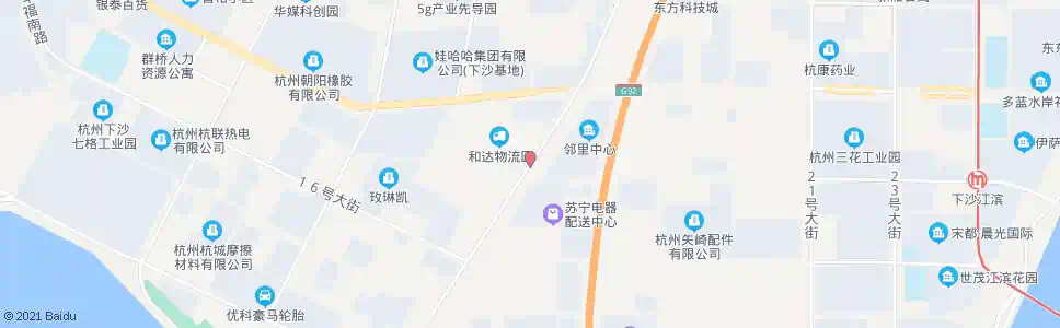 杭州十一号路十四号大街口_公交站地图_杭州公交_妙搜公交查询2025