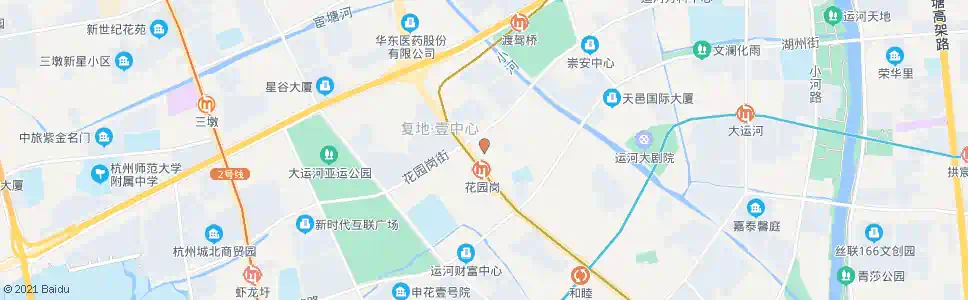 杭州汽车北站(莫干山路)_公交站地图_杭州公交_妙搜公交查询2025