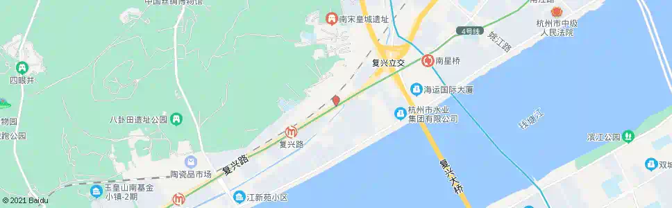 杭州复兴公交站_公交站地图_杭州公交_妙搜公交查询2025