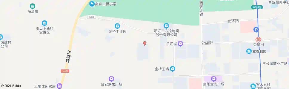 杭州金固股份_公交站地图_杭州公交_妙搜公交查询2025