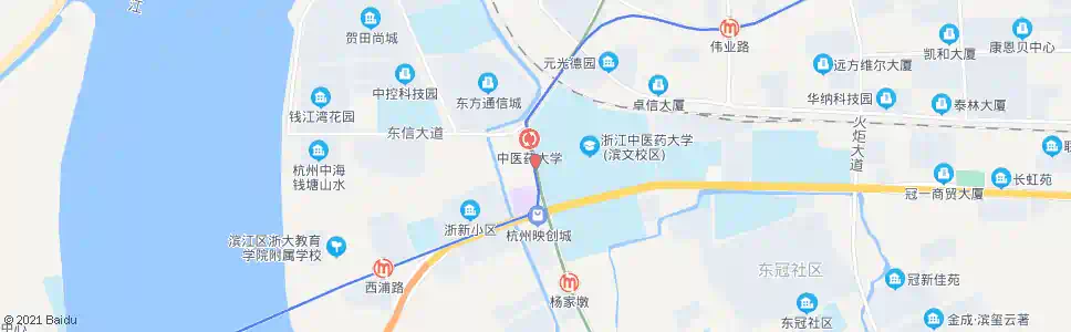 杭州新生南_公交站地图_杭州公交_妙搜公交查询2025