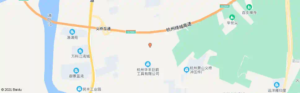 杭州峡山头西_公交站地图_杭州公交_妙搜公交查询2025