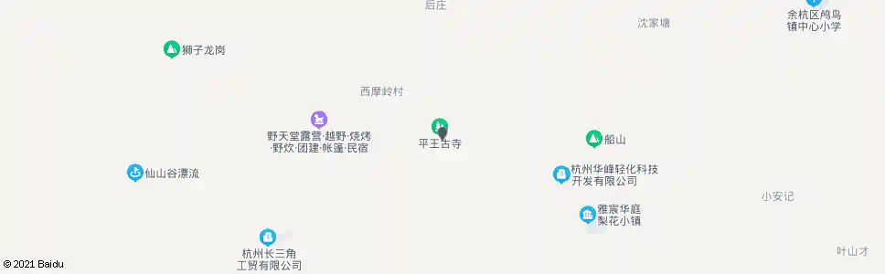 杭州前庄村_公交站地图_杭州公交_妙搜公交查询2025