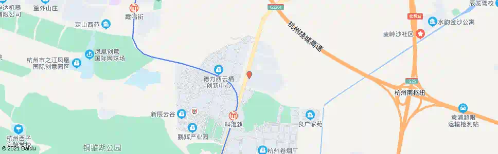 杭州杭州市委党校_公交站地图_杭州公交_妙搜公交查询2025