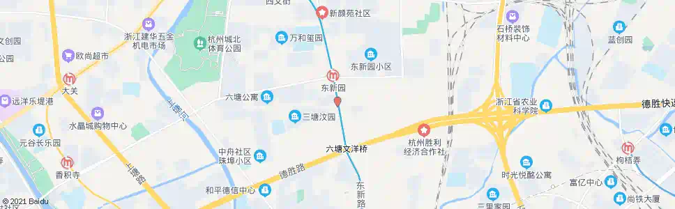 杭州长木桥_公交站地图_杭州公交_妙搜公交查询2025