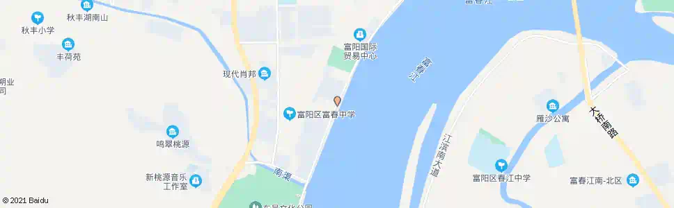 杭州天河富春湾_公交站地图_杭州公交_妙搜公交查询2025
