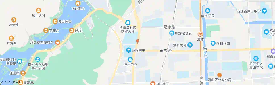 杭州萧山十中_公交站地图_杭州公交_妙搜公交查询2025