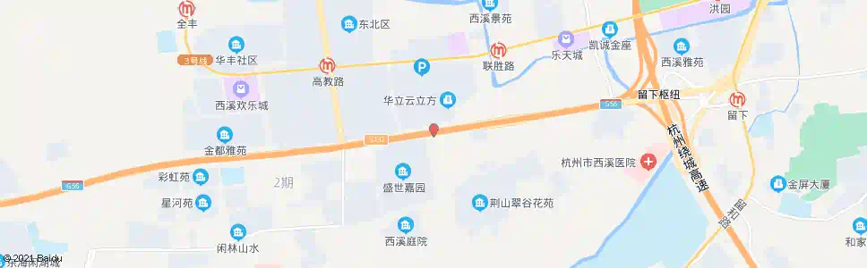 杭州小港口(天目山西路)_公交站地图_杭州公交_妙搜公交查询2025