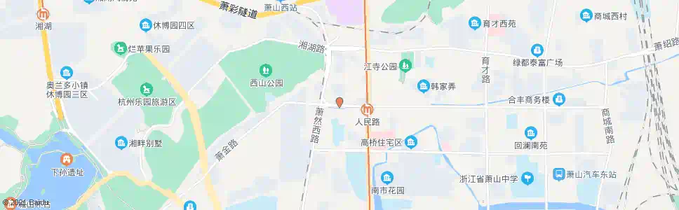 杭州萧山鞋城_公交站地图_杭州公交_妙搜公交查询2025