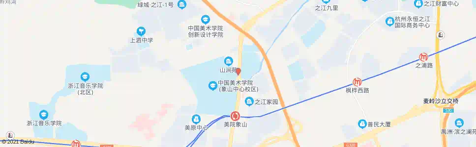 杭州转塘直街_公交站地图_杭州公交_妙搜公交查询2025
