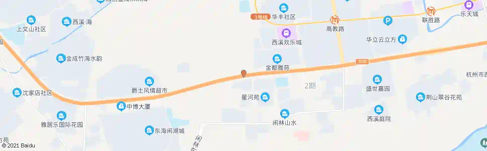 杭州天目山西路和睦路口(BRT)_公交站地图_杭州公交_妙搜公交查询2025