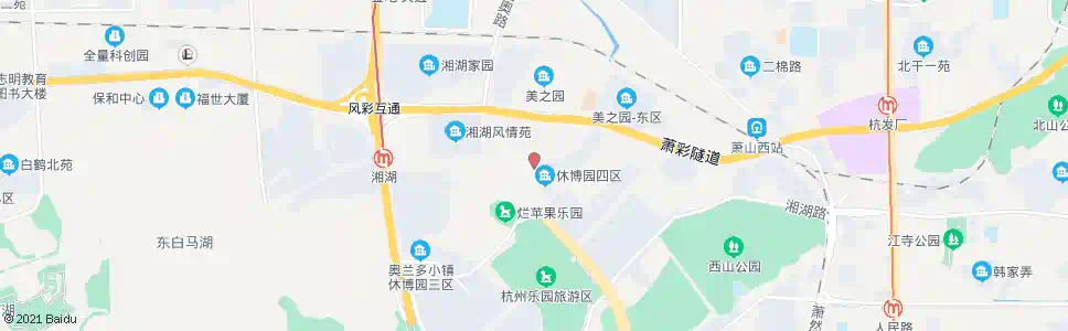 杭州平和英语_公交站地图_杭州公交_妙搜公交查询2025