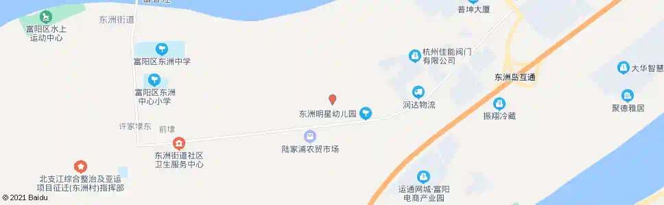 杭州建华村委_公交站地图_杭州公交_妙搜公交查询2025