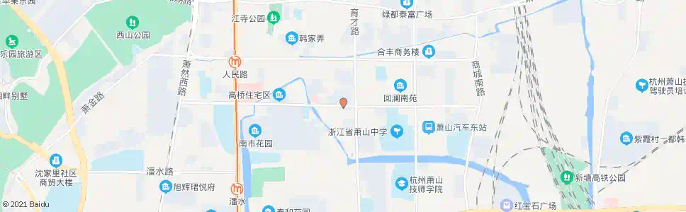 杭州新桥(萧山区)_公交站地图_杭州公交_妙搜公交查询2025