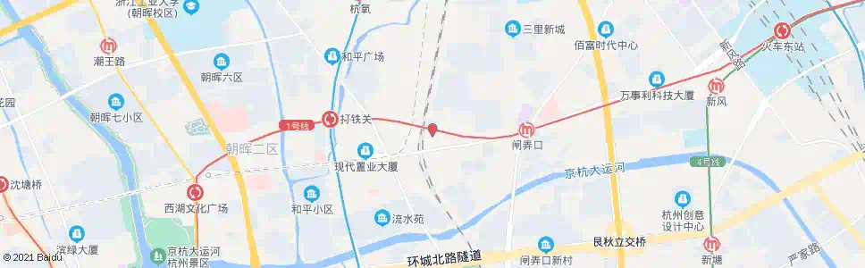 杭州水果市场_公交站地图_杭州公交_妙搜公交查询2025