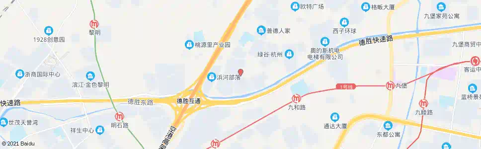 杭州福临街普照巷口_公交站地图_杭州公交_妙搜公交查询2025