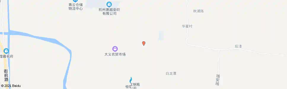 杭州大义村委_公交站地图_杭州公交_妙搜公交查询2025