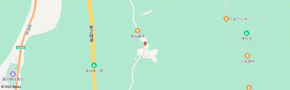 杭州梅家坞_公交站地图_杭州公交_妙搜公交查询2025