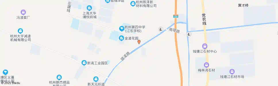 杭州新湾镇政府_公交站地图_杭州公交_妙搜公交查询2025