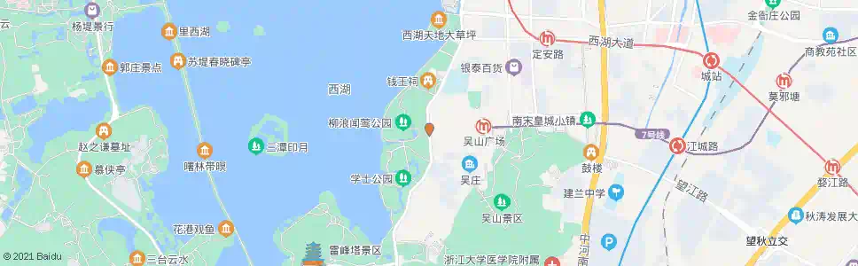 杭州清波门_公交站地图_杭州公交_妙搜公交查询2025