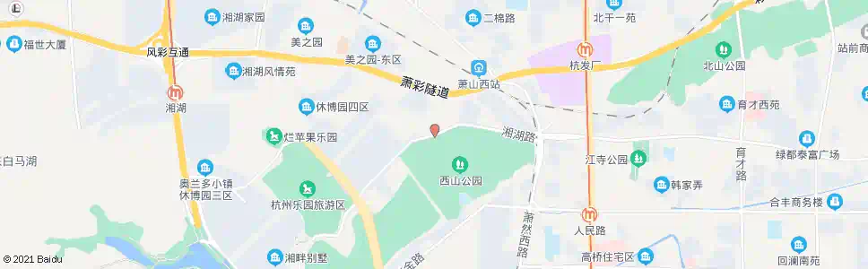 杭州湫口坝_公交站地图_杭州公交_妙搜公交查询2025