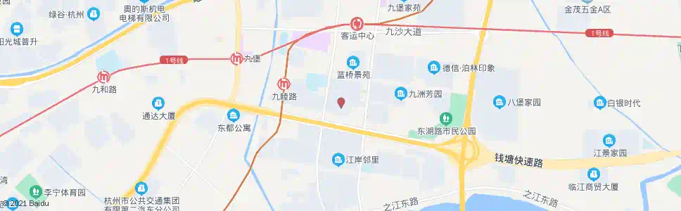 杭州蓝桥名苑南区_公交站地图_杭州公交_妙搜公交查询2025