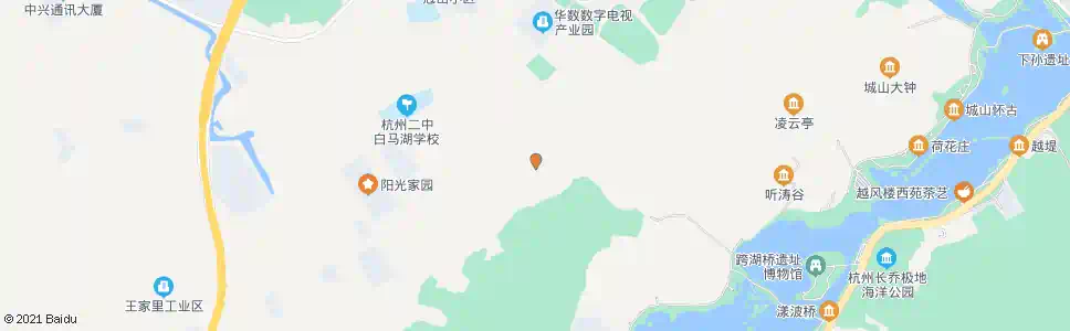 杭州汤家井_公交站地图_杭州公交_妙搜公交查询2025