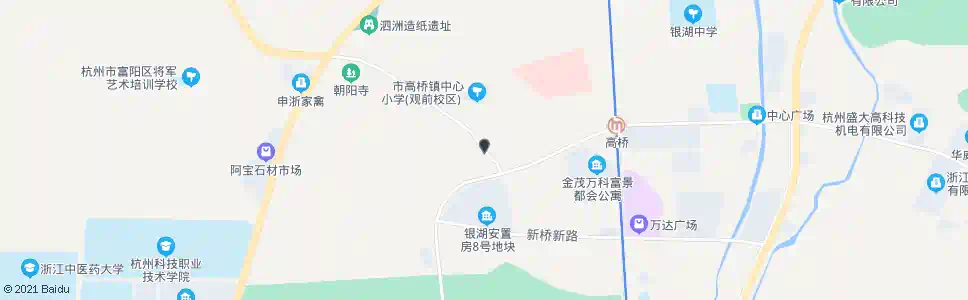 杭州老文山站_公交站地图_杭州公交_妙搜公交查询2025