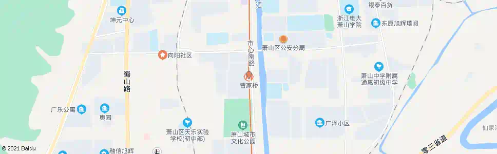 杭州曹家桥站_公交站地图_杭州公交_妙搜公交查询2025