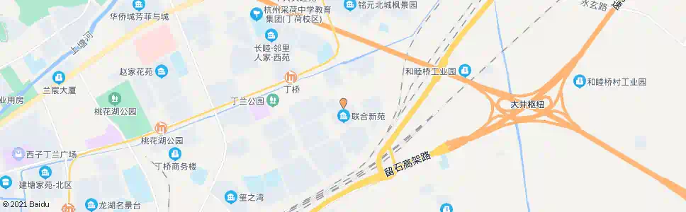 杭州丁群街环丁路口_公交站地图_杭州公交_妙搜公交查询2025