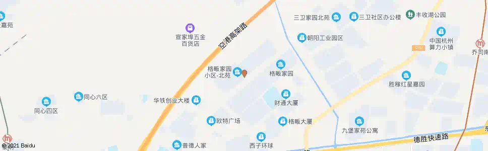 杭州格畈一区_公交站地图_杭州公交_妙搜公交查询2025