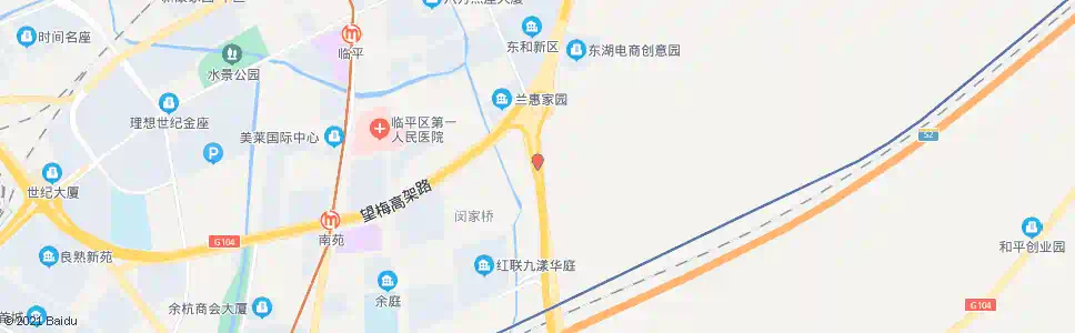 杭州闵介桥_公交站地图_杭州公交_妙搜公交查询2025