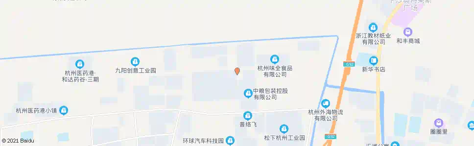 杭州经四支路银海街口_公交站地图_杭州公交_妙搜公交查询2025