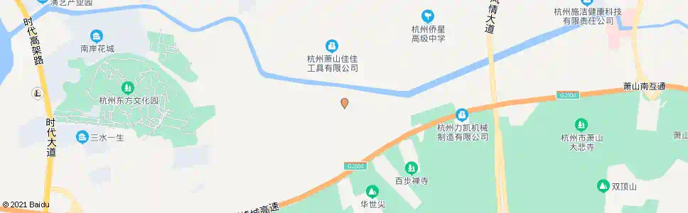杭州史家桥(萧山区)_公交站地图_杭州公交_妙搜公交查询2025