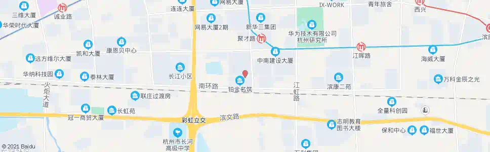 杭州长二村_公交站地图_杭州公交_妙搜公交查询2025