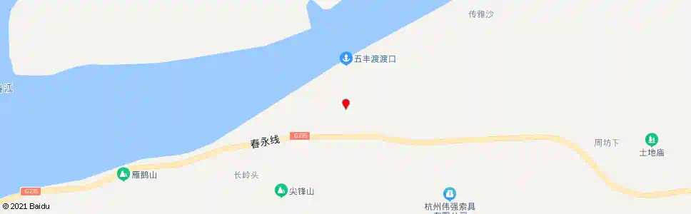 杭州富春村_公交站地图_杭州公交_妙搜公交查询2025