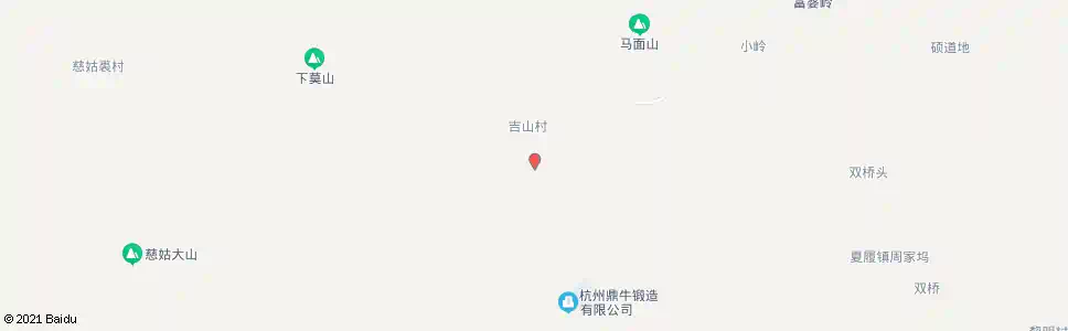 杭州吉山村_公交站地图_杭州公交_妙搜公交查询2025