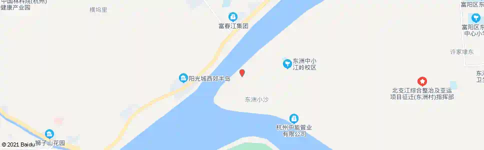 杭州小沙2_公交站地图_杭州公交_妙搜公交查询2025