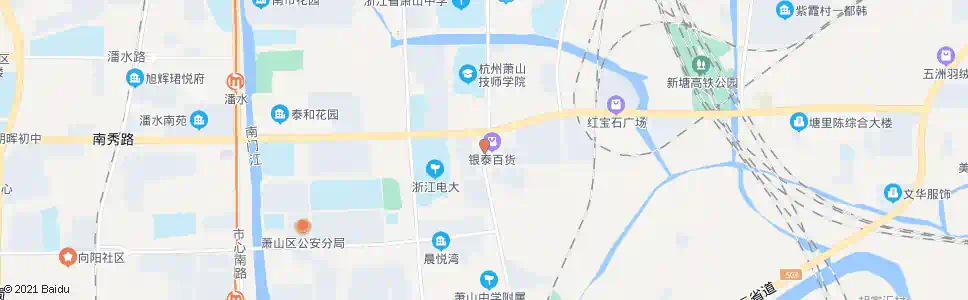 杭州通惠路南环路口_公交站地图_杭州公交_妙搜公交查询2025
