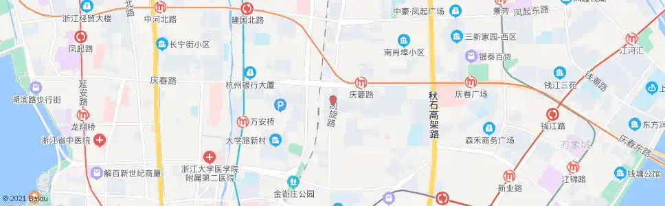 杭州凯旋路采菱路口_公交站地图_杭州公交_妙搜公交查询2025
