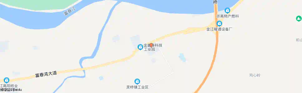 杭州浦灵桥_公交站地图_杭州公交_妙搜公交查询2025