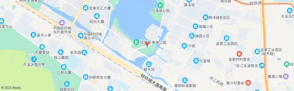 杭州湖中园_公交站地图_杭州公交_妙搜公交查询2025