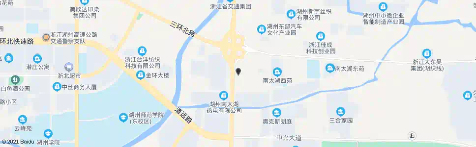 湖州东孤潭_公交站地图_湖州公交_妙搜公交查询2025