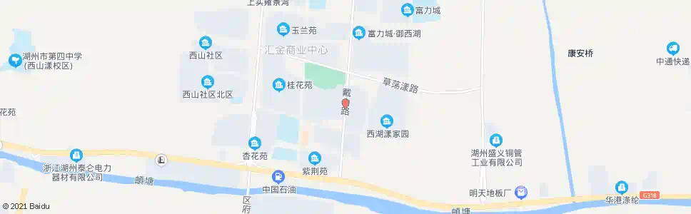 湖州海棠苑_公交站地图_湖州公交_妙搜公交查询2025