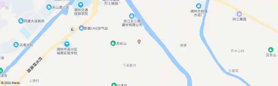 湖州下凌家浒_公交站地图_湖州公交_妙搜公交查询2025