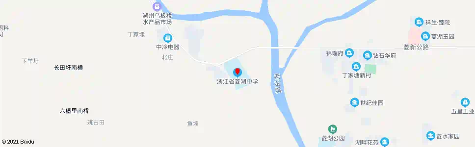 湖州菱湖中学_公交站地图_湖州公交_妙搜公交查询2025